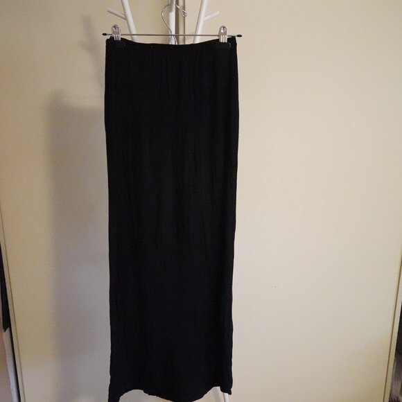 Brandy Melville Black Long Skirt One Size - Picture 3 of 5